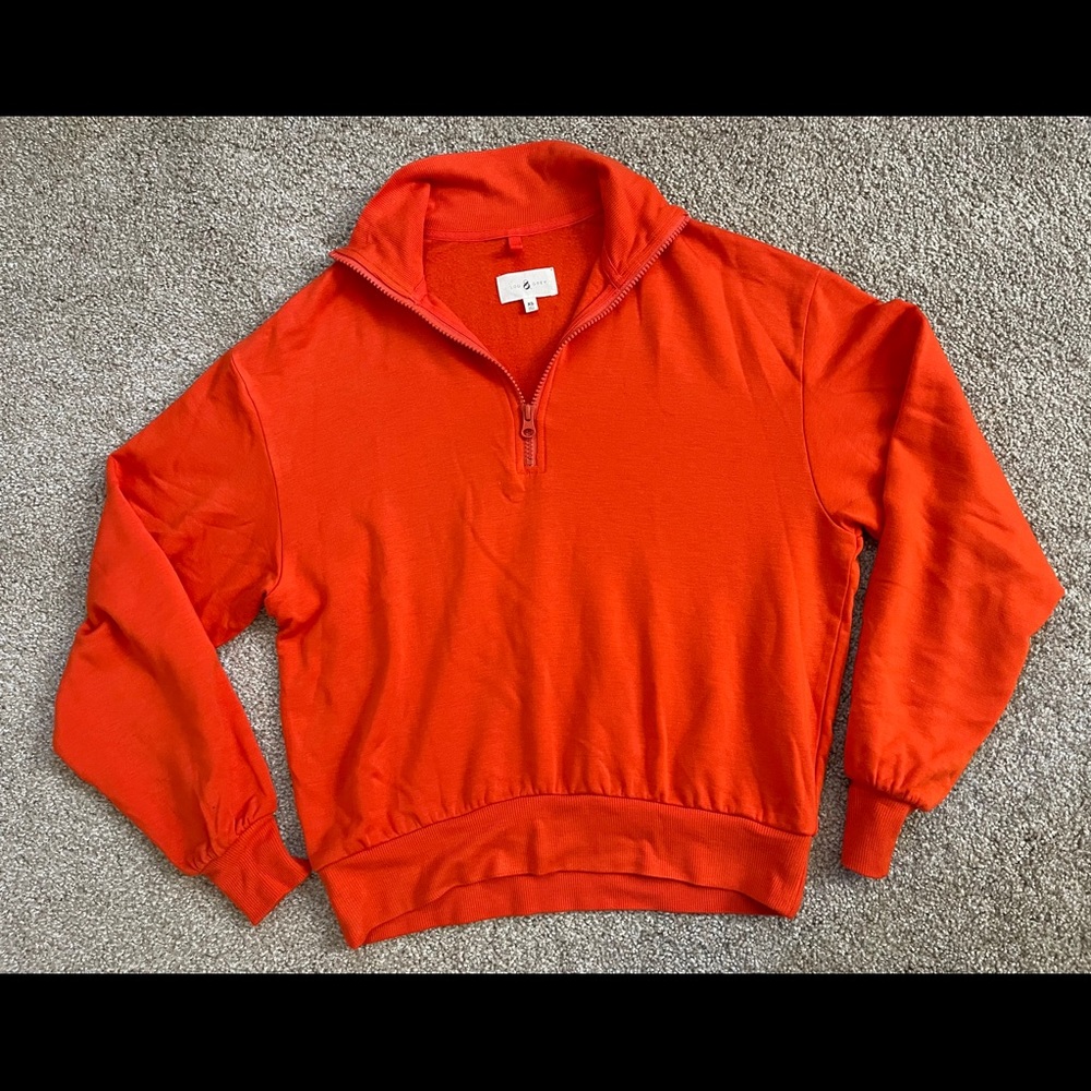 Orange Pullover Sweater Women’s Size X-small